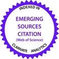 Indexed in Emerging Sources Citation- Clarivate Analytics