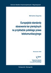 Europejskie standardy stosowania kar pieniężnych na przykładzie polskiego prawa telekomunikacyjnego by Michalina Szpyrka