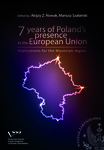 7 Years of Poland's presence in the European Union. Implications for the Masovian region