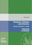 Ochrona zdrowia i gospodarka. Sektor publiczny a rynek