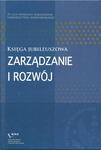 Księga Jubileuszowa. Zarządzanie i rozwój